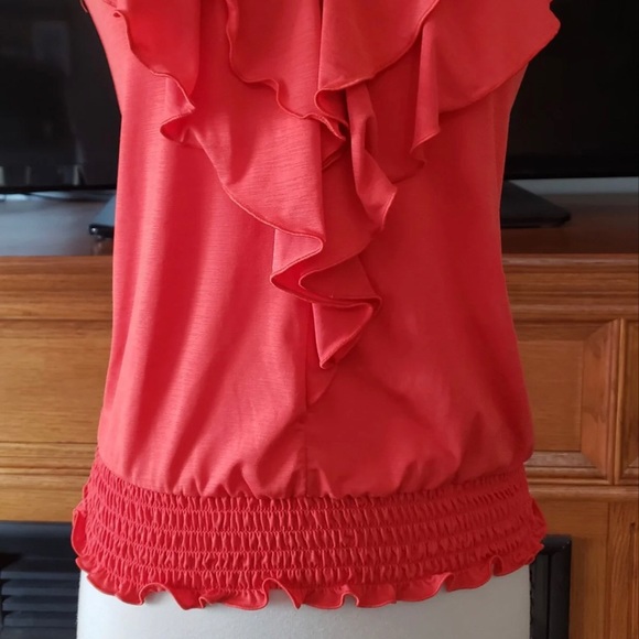 HeartSoul Coral Sleeveless Top - Picture 2 of 3